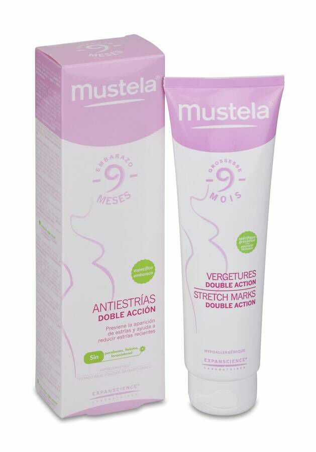 Mustela 9 Meses Antiestrias Doble Acción 200 ml 