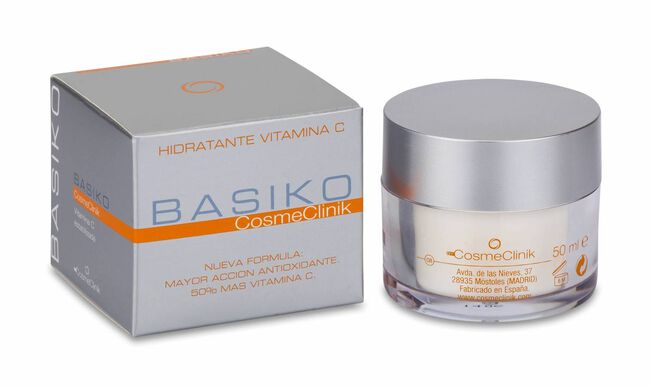 Basico Crema Hidratante Vitamina C Cosmeclinik Tarro 50 ml 