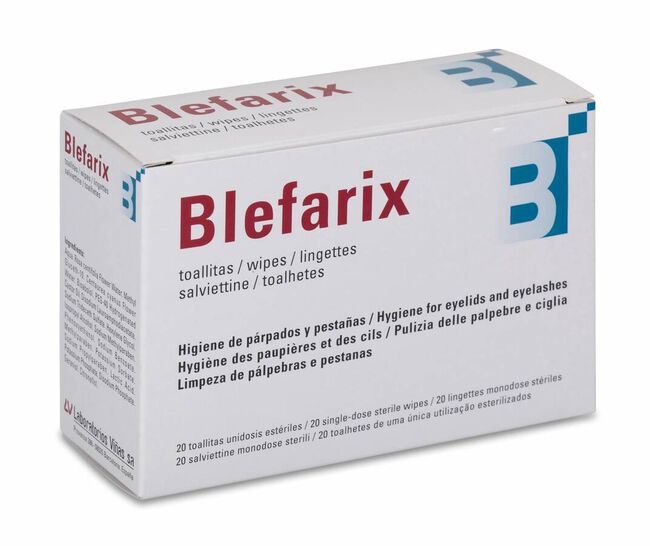 Blefarix Toallitas 2.5 ml 20 Unidosis 