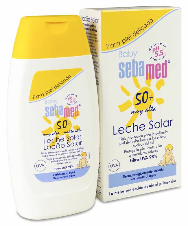 Sebamed Baby Leche Solar Fps 50+ 200 ml 