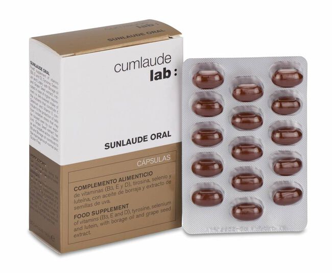 Cumlaude Lab: Sunlaude Oral 60 Cápsulas 