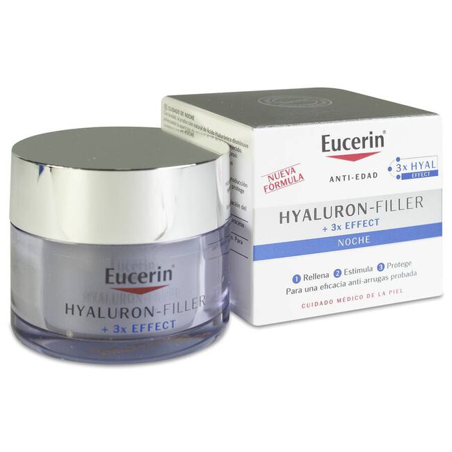 Hyaluron Filler Cuidado De Noche Eucerin Antiedad 50 ml 