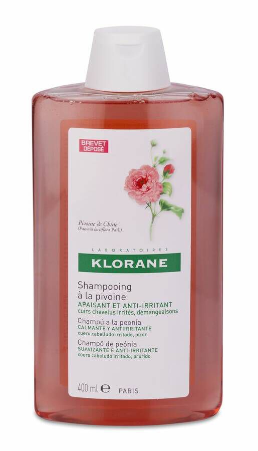 Klorane Champu Calmante Al Exto Peonia 400 ml 