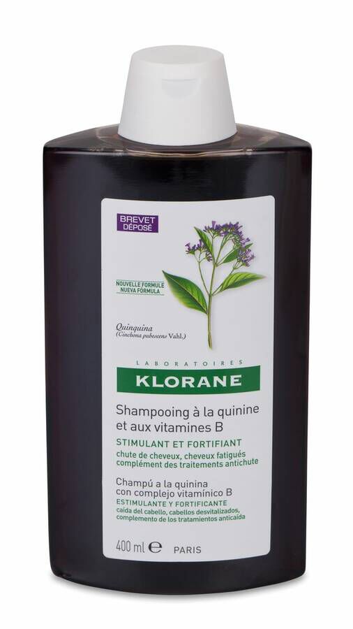 Klorane Champu A La Quinina Complejo Vit B 400 ml 