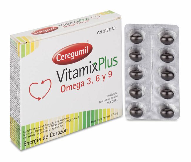 Ceregumil Vitamix Plus 30 Cápsulas 