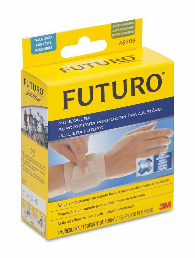 Muñequera Futuro Velcro T- S M 