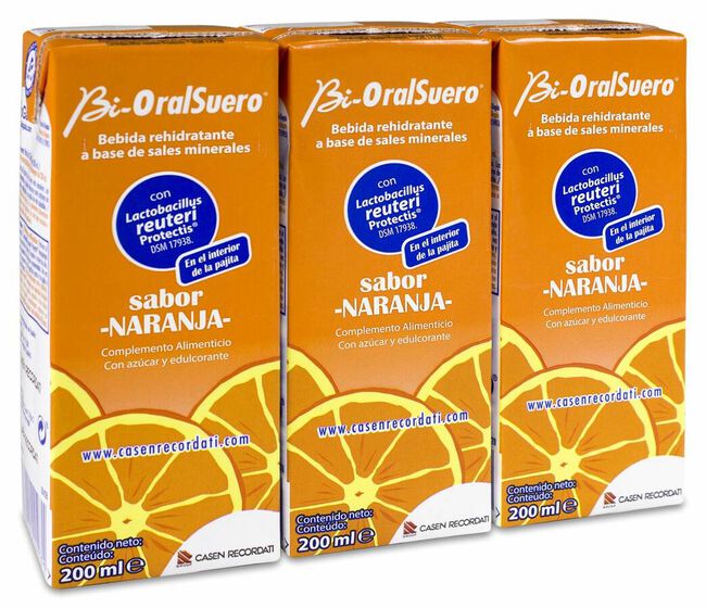 Bioralsuero 200 ml Brick Naranja 