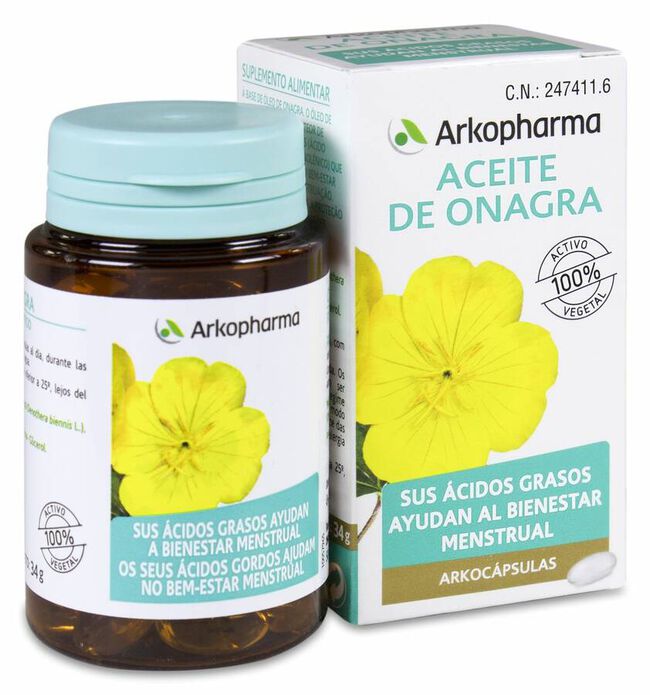 Onagra Aceite Arkocaps 50 Cápsulas 