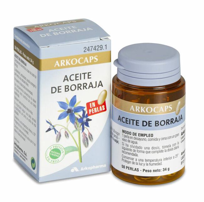 Borraja Aceite Arkocaps 5O Cápsulas 