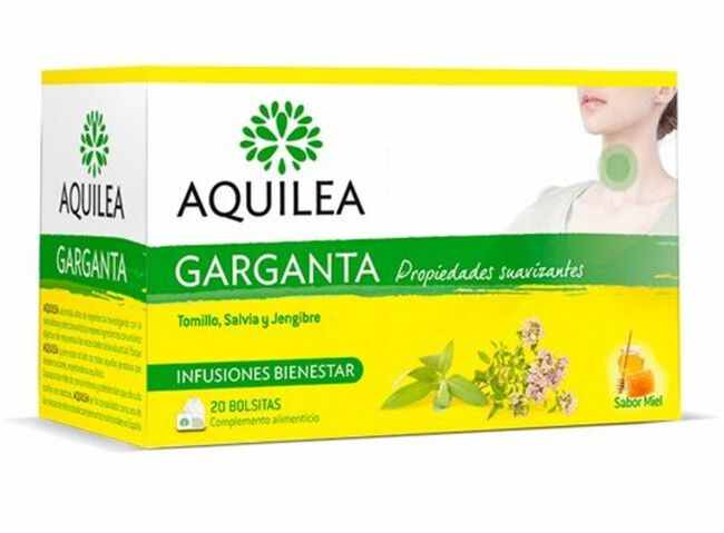 Aquilea Garganta 1.2 gr 20 Filtros