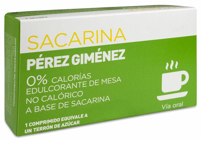 Sacarina Perez Gimenez 150 Sobres De 2 Comprimidos 