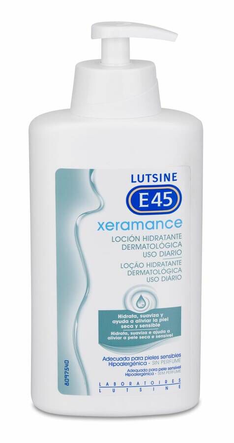 E45 Lutsine Xeramance Loción Hidratante Protecto 400 ml 