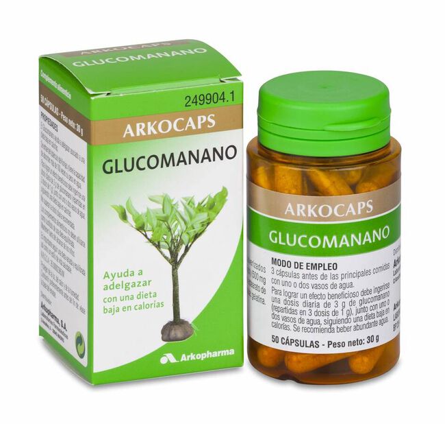 Glucomanano Arkocaps 50 Cápsulas 