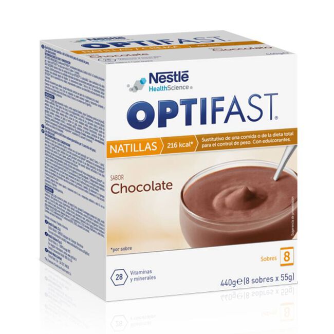 Optifast Natillas 9 U Cacao 