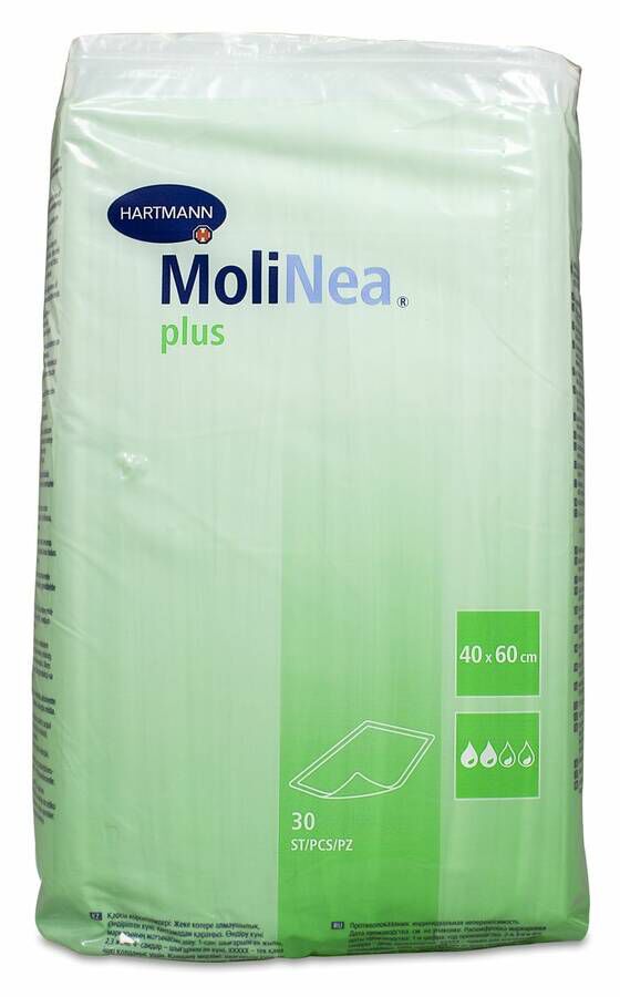 Absorb Inc Orina Ligera Molinea Plus e 40 X 60 25 U 