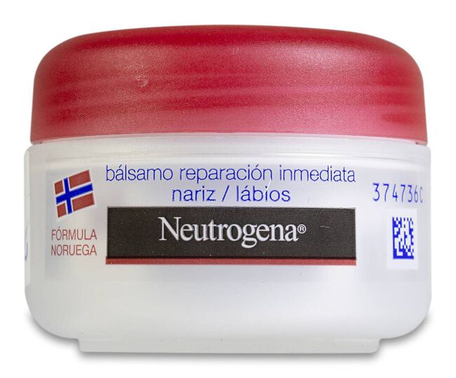 Neutrogena Formula Noruega Balsamo Labios y Nariz Reparación Inmediata 15 ml 