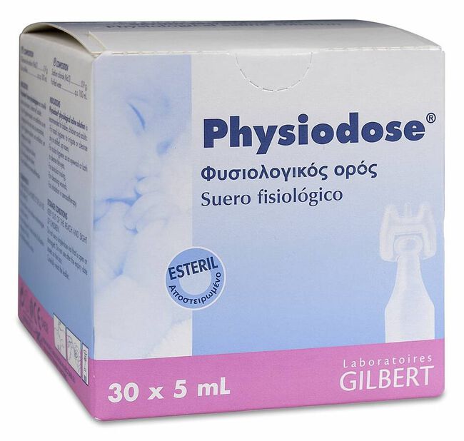 Physiodose Limpieza Nasal Monodosis 5 ml 30 U 