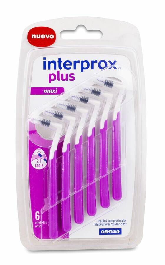 Cepillo Dental Interproximal Interprox Plus Maxi 6 U 