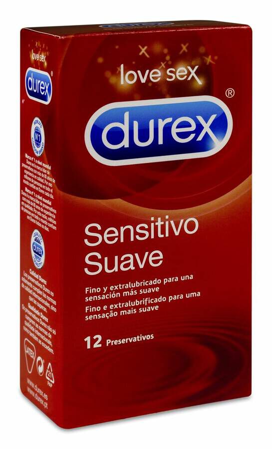 Durex Sensitivo Confort Preservativos 12 U 