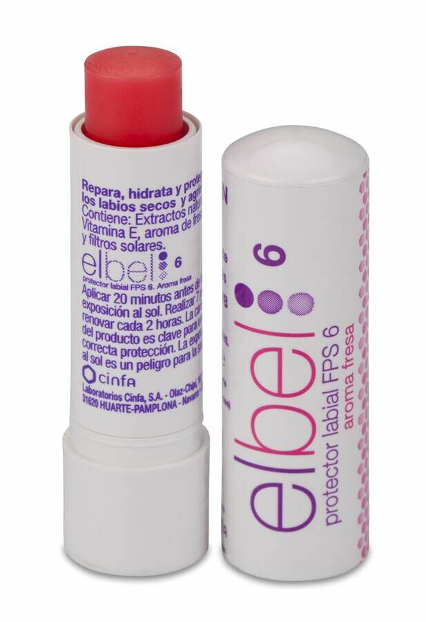 Elbel Protector Labial Spf 4 Fresa 