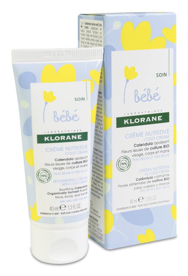 Klorane Bebe Crema Nutritiva Pieles Secas 50 ml 