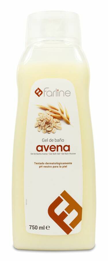 Farline Gel De Baño De Avena 750 ml 