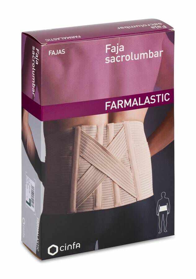 Faja Sacrolumbar Farmalastic Contorno Cint 90-105 Cm T-2 