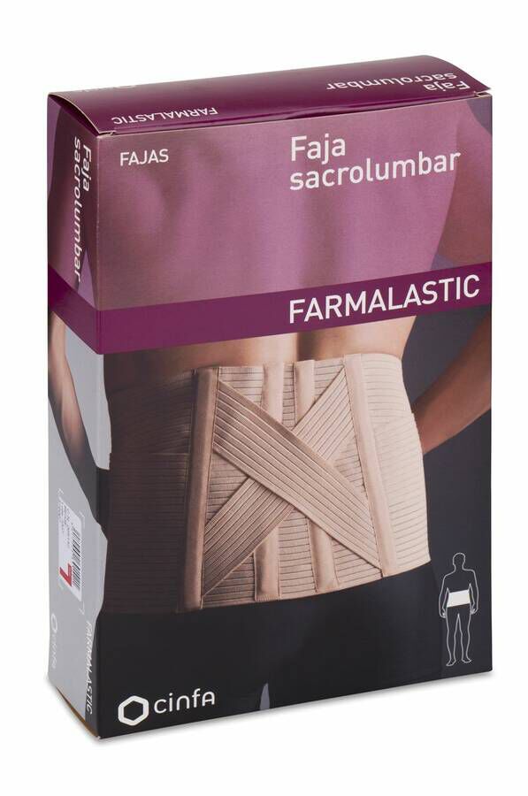 Faja Sacrolumbar Farmalastic Contorno Cint 120-130 Cm T-4 