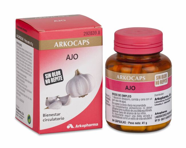 Ajo Arkocapsulas 330 mg 100 Capsulas