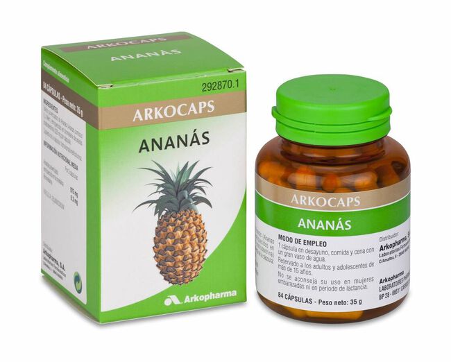 Ananas Arkocapsulas 325 mg 100 Capsulas