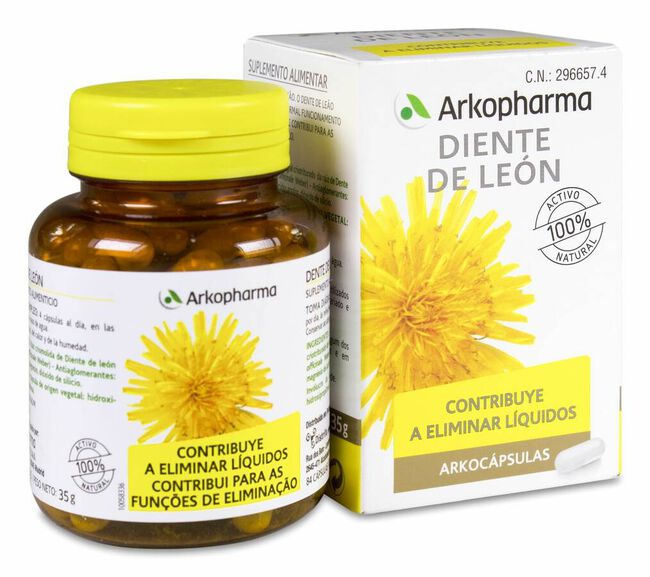 Diente De Leon Arkocapsulas 250 mg 100 Capsulas