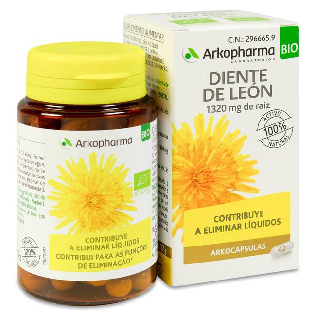 Diente De Leon Arkocapsulas 250 mg 50 Capsulas