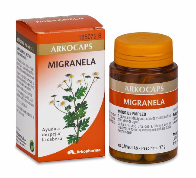 Migranela Arkocapsulas 200 mg 50 Capsulas