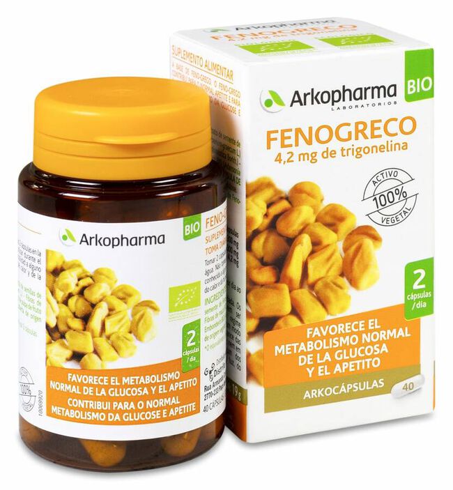 Fenogreco Arkocapsulas 380 mg 50 Capsulas