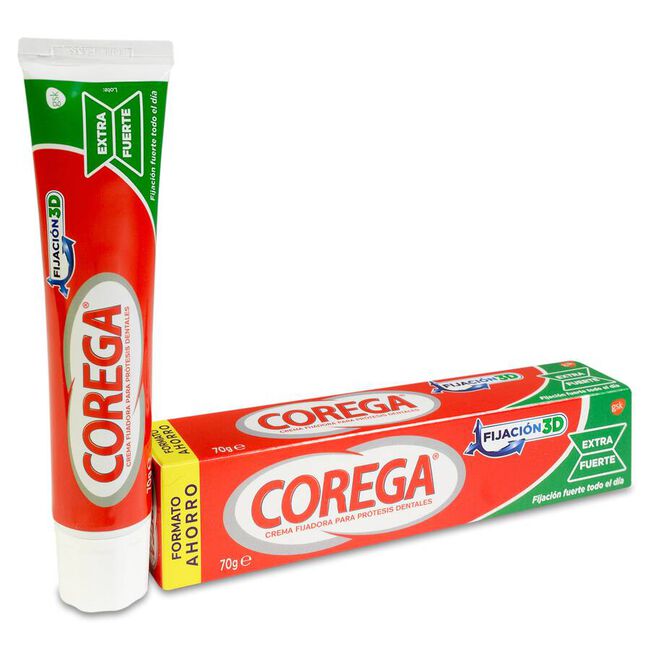 Corega Ultra Crema Extra Fuerte Adhesivo Protesis Dental 75 ml 