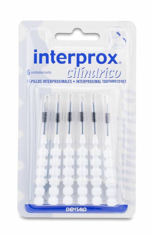 Cepillo Dental Interproximal Interprox Cilindrico 6 U 