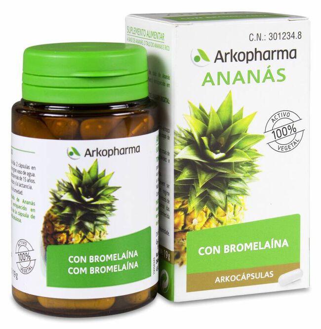 Ananas Arkocapsulas 325 mg 50 Capsulas