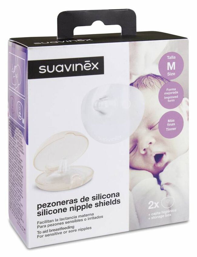 Pezonera Suavinex Silicona 2 U 