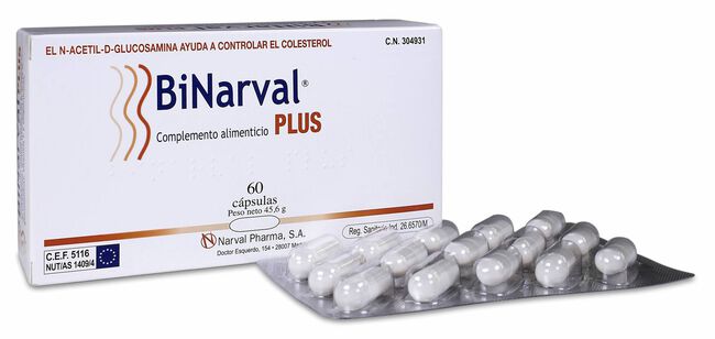 Binarval Plus 760 mg 60 Cápsulas 