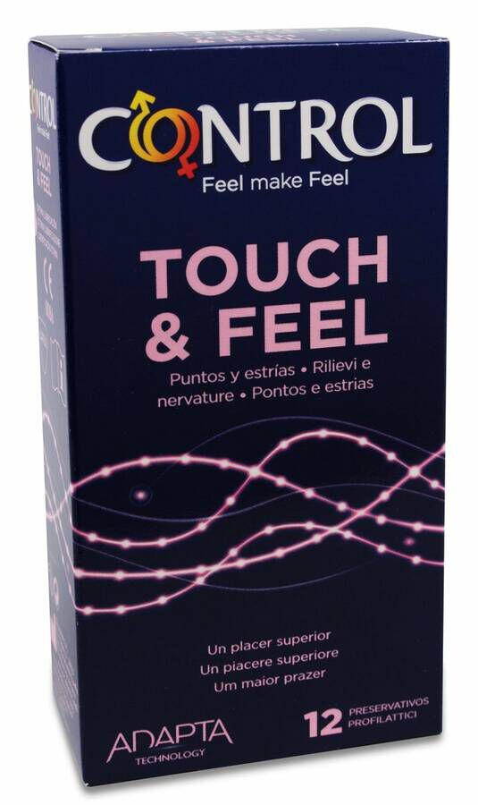 Control Le Climax Touch & Feel Preservativos 12 U 