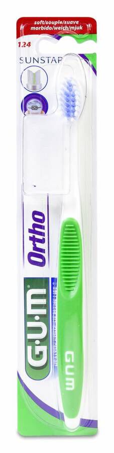 Cepillo Dental Adulto Gum- 124 Ortodoncia 