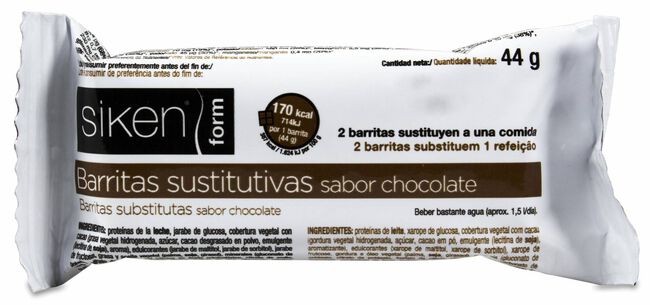 Sikenform Barrita 44 gr Chocolate 