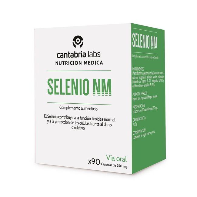 Selenio Nm 90 Cápsulas 