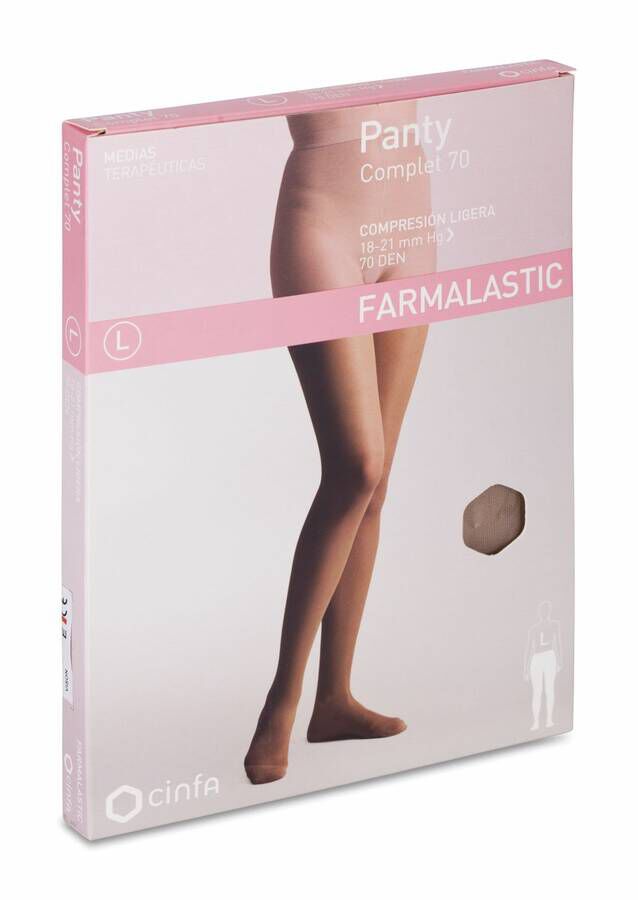 Panty Comprimidos Ligera Farmalastic 70 Den Vison T- E-Gde 