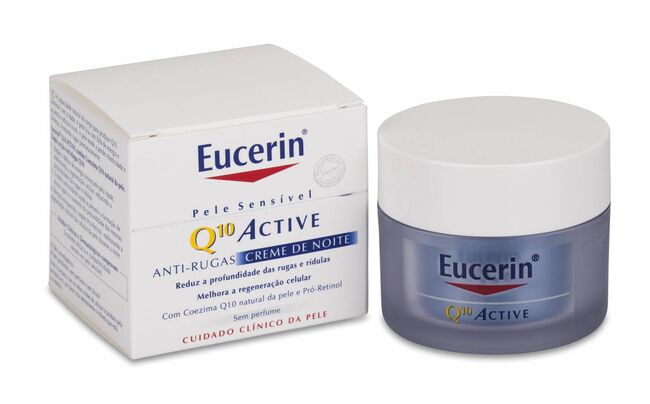 Q10 Active Antiarrugas Noche Eucerin Cutis Sensible 50 ml 