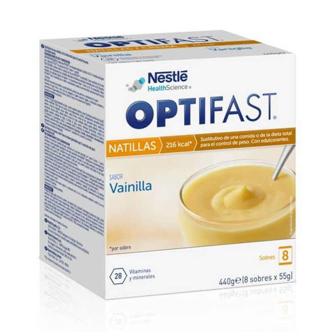 Optifast Natillas 9 U Vainilla 