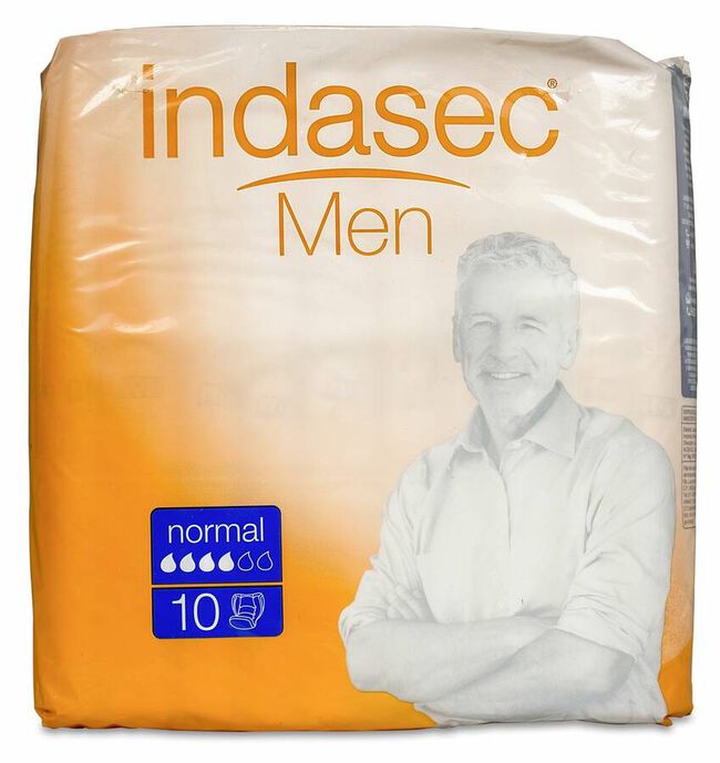 Absorb Inc Orina Ligera Indasec Hombre 10 U 