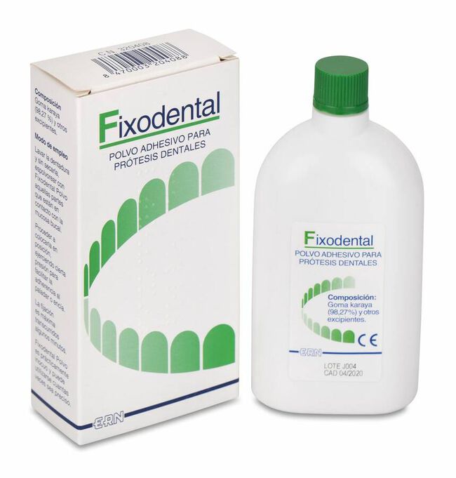 Fixodental Polvo Adhesivo Protesis Dental 50 gr 