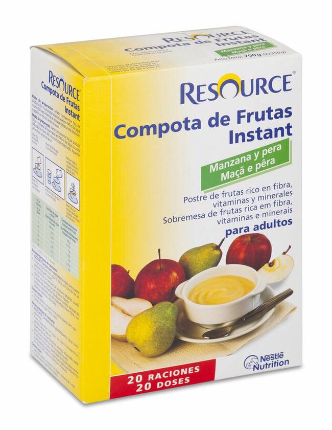 Resource Compota De Fruta Instant 350 gr 2 U Manzana Pera 