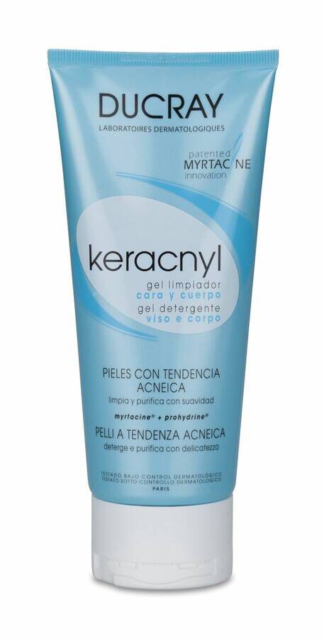 Keracnyl Gel Limpiador Ducray 200 ml 